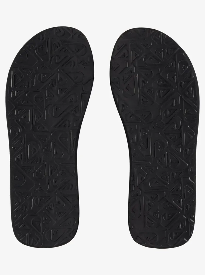 Men Quiksilver Sandals Molokai Layback Sandals For Men Blackblackgrey Men Quiksilver Sandals Molokai Layback Sandals For Men Blackblackgrey