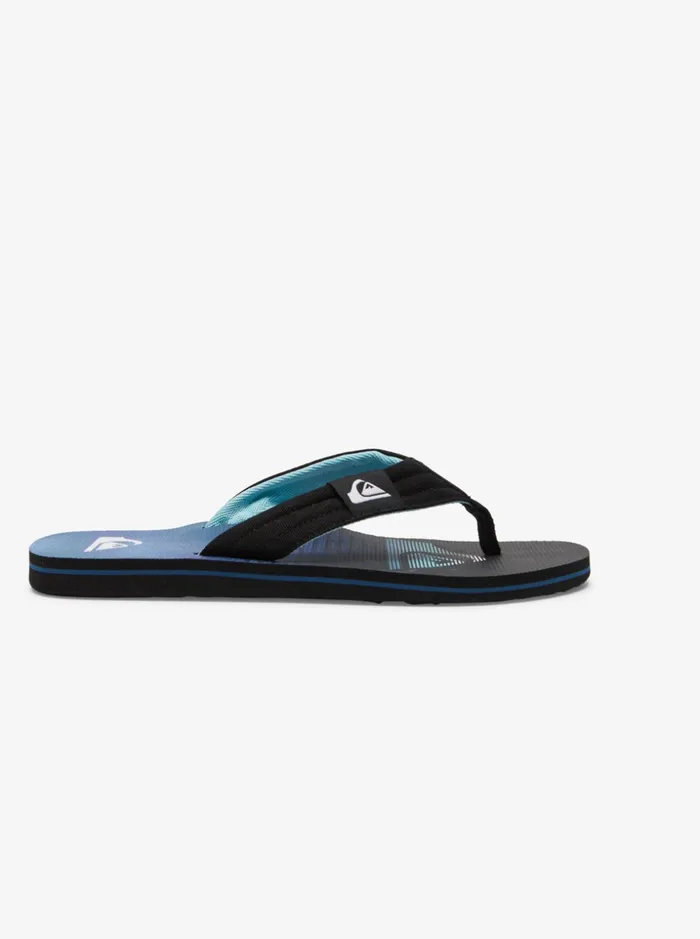 Men Quiksilver Sandals Molokai Layback Sandals For Men Blackgreenblue Men Quiksilver Sandals Molokai Layback Sandals For Men Blackgreenblue
