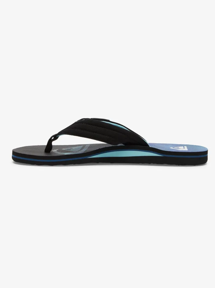 Men Quiksilver Sandals Molokai Layback Sandals For Men Blackgreenblue Men Quiksilver Sandals Molokai Layback Sandals For Men Blackgreenblue