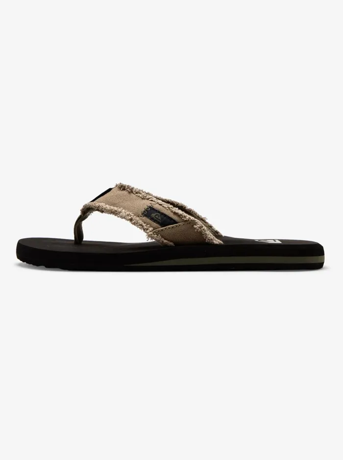 Men Quiksilver Sandals Monkey Abyss Sandals Greenblackbrown Men Quiksilver Sandals Monkey Abyss Sandals Greenblackbrown