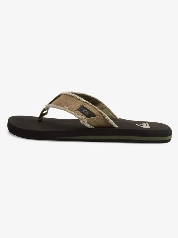 Men Quiksilver Sandals Monkey Abyss Sandals Greenblackbrown Men Quiksilver Sandals Monkey Abyss Sandals Greenblackbrown