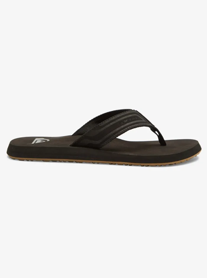 Men Quiksilver Sandals Monkey Wrench Core Slide Sandals Black 1 Men Quiksilver Sandals Monkey Wrench Core Slide Sandals Black 1