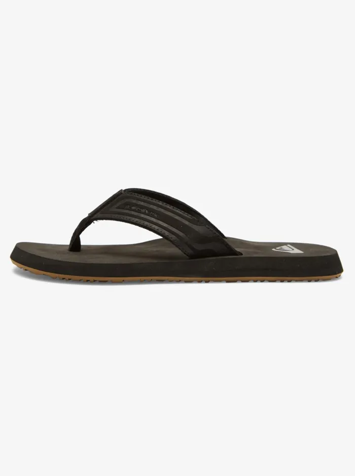 Men Quiksilver Sandals Monkey Wrench Core Slide Sandals Black 1 Men Quiksilver Sandals Monkey Wrench Core Slide Sandals Black 1