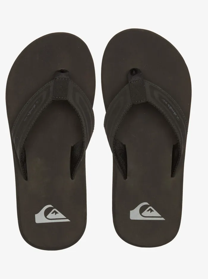 Men Quiksilver Sandals Monkey Wrench Core Slide Sandals Black 1 Men Quiksilver Sandals Monkey Wrench Core Slide Sandals Black 1