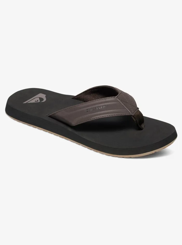 Men Quiksilver Sandals Monkey Wrench Sandals Brownblackbrown