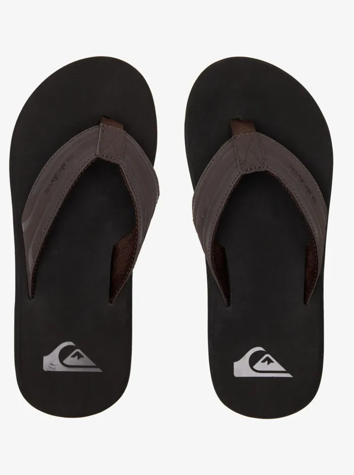 Men Quiksilver Sandals Monkey Wrench Sandals Brownblackbrown Men Quiksilver Sandals Monkey Wrench Sandals Brownblackbrown