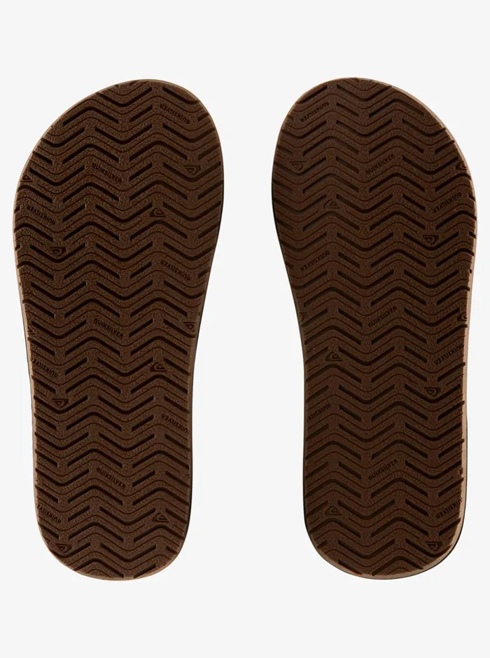Men Quiksilver Sandals Monkey Wrench Sandals Brownblackbrown Men Quiksilver Sandals Monkey Wrench Sandals Brownblackbrown