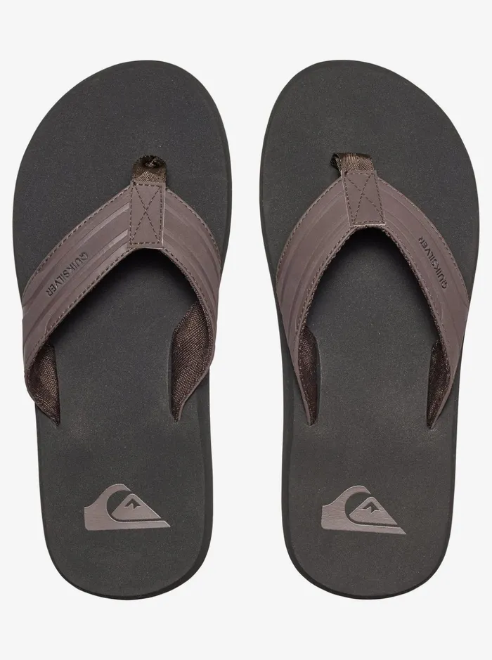 Men Quiksilver Sandals Monkey Wrench Sandals Brownblackbrown Men Quiksilver Sandals Monkey Wrench Sandals Brownblackbrown