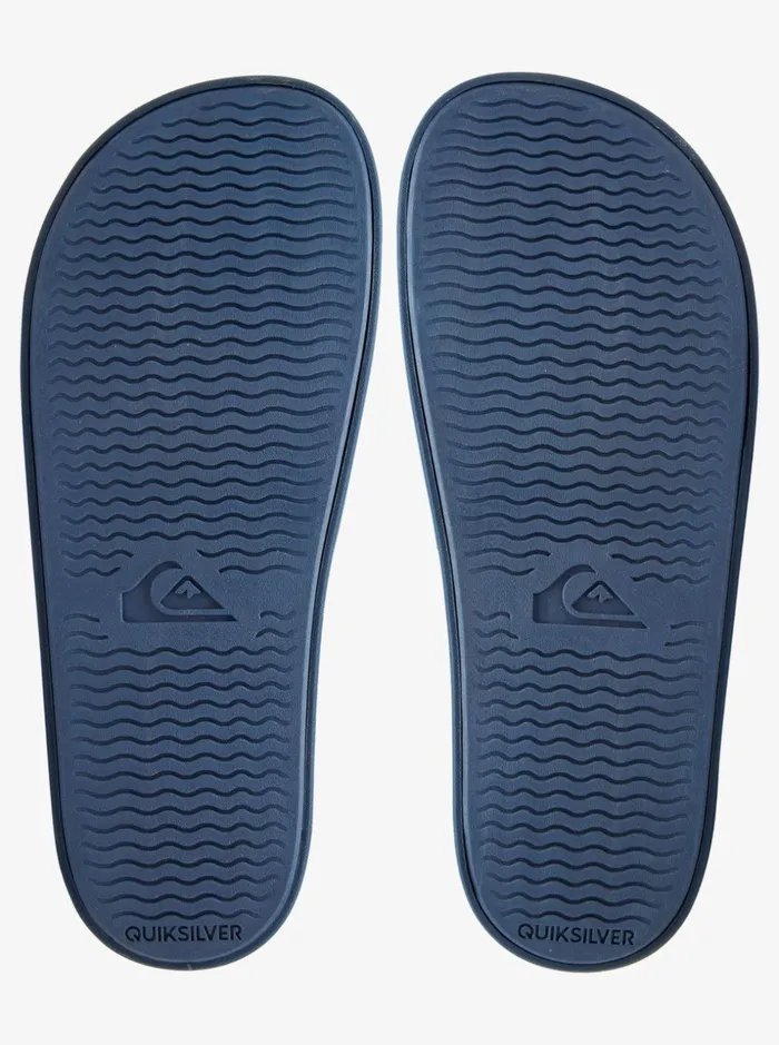 Men Quiksilver Sandals Rivi Slide Adjust Sliders Bluebluewhite Men Quiksilver Sandals Rivi Slide Adjust Sliders Bluebluewhite