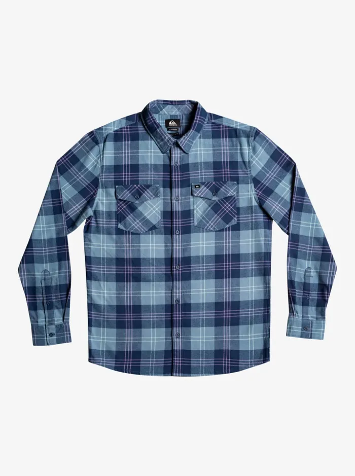 Men Quiksilver Shirts and Polos Harelaw Stretch Long Sleeve Shirt Provencial Blue Harelaw Men Quiksilver Shirts and Polos Harelaw Stretch Long Sleeve Shirt Provencial Blue Harelaw
