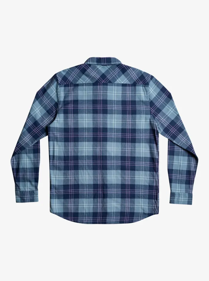 Men Quiksilver Shirts and Polos Harelaw Stretch Long Sleeve Shirt Provencial Blue Harelaw Men Quiksilver Shirts and Polos Harelaw Stretch Long Sleeve Shirt Provencial Blue Harelaw