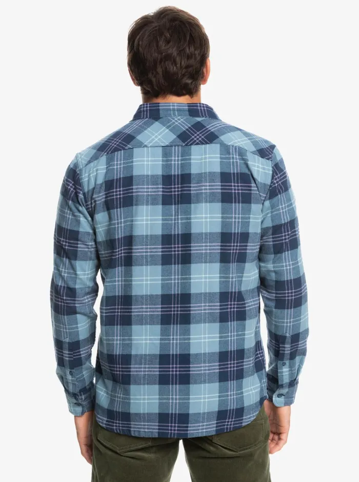 Men Quiksilver Shirts and Polos Harelaw Stretch Long Sleeve Shirt Provencial Blue Harelaw Men Quiksilver Shirts and Polos Harelaw Stretch Long Sleeve Shirt Provencial Blue Harelaw