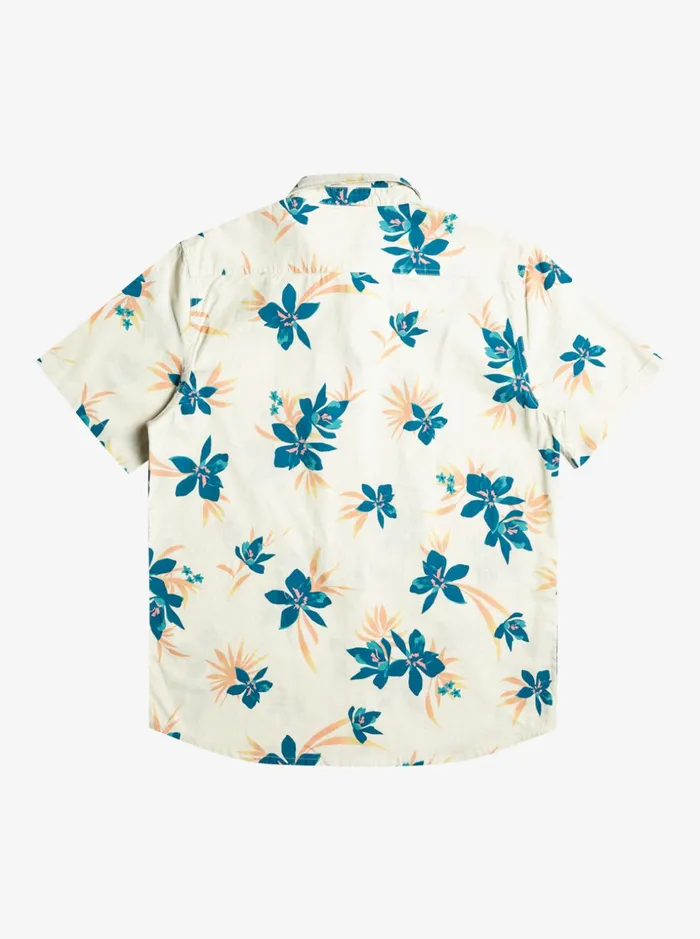 Men Quiksilver Shirts and Polos Holidazed Short Sleeve Shirt Birch Holidazed Men Quiksilver Shirts and Polos Holidazed Short Sleeve Shirt Birch Holidazed