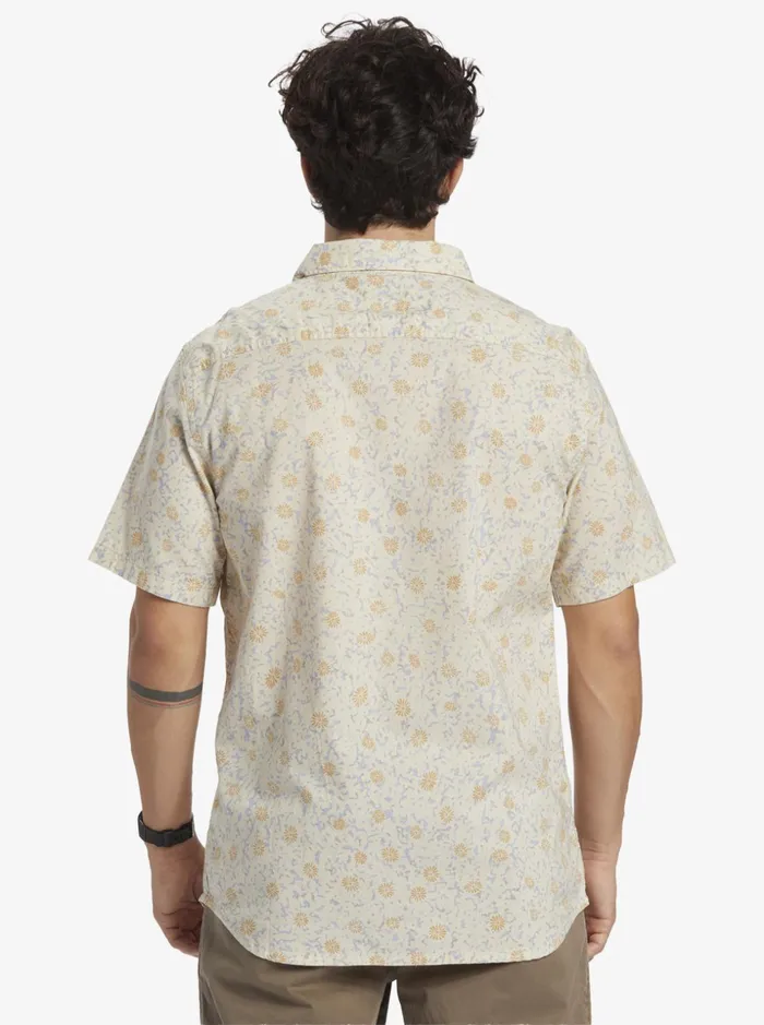 Men Quiksilver Shirts and Polos Mellow Fuzz Short Sleeve Shirt Birch Mellow Fuzz Men Quiksilver Shirts and Polos Mellow Fuzz Short Sleeve Shirt Birch Mellow Fuzz