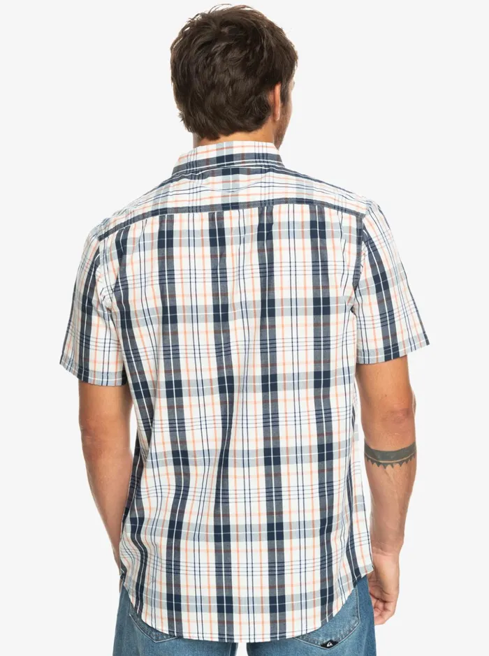 Men Quiksilver Shirts and Polos New Swinton Short Sleeve Shirt Birch Swinton Men Quiksilver Shirts and Polos New Swinton Short Sleeve Shirt Birch Swinton