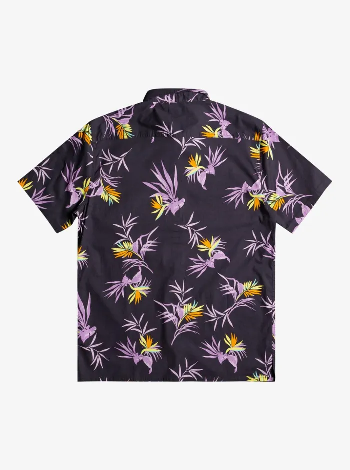 Men Quiksilver Shirts and Polos Offline Stretch Short Sleeve Shirt Tarmac Offline Stretch Men Quiksilver Shirts and Polos Offline Stretch Short Sleeve Shirt Tarmac Offline Stretch