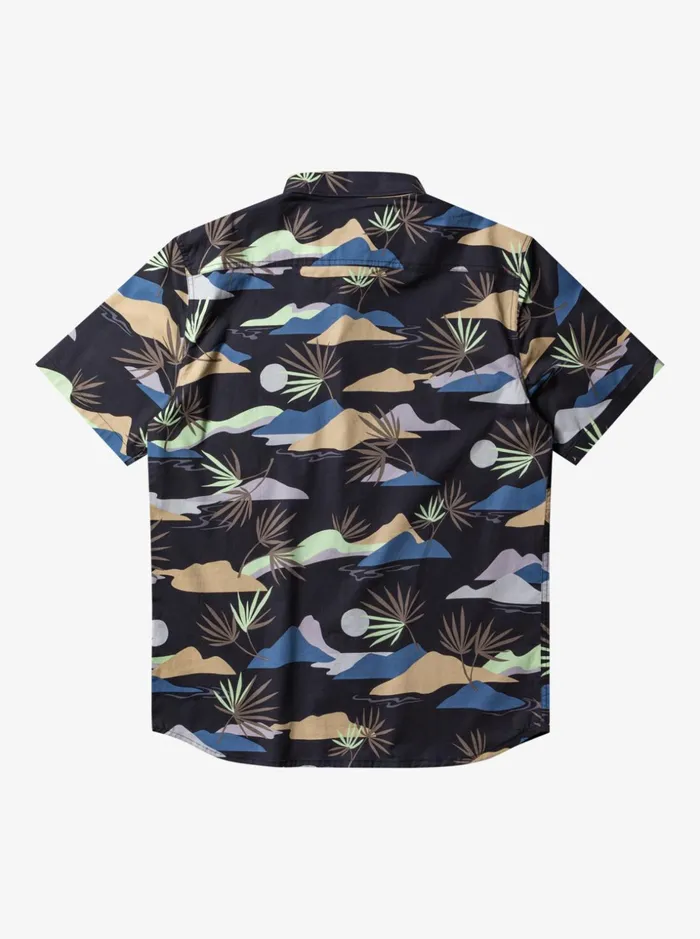 Men Quiksilver Shirts and Polos Slow Dazed Short Sleeve Shirt Tarmac Slow Daze Ss Men Quiksilver Shirts and Polos Slow Dazed Short Sleeve Shirt Tarmac Slow Daze Ss