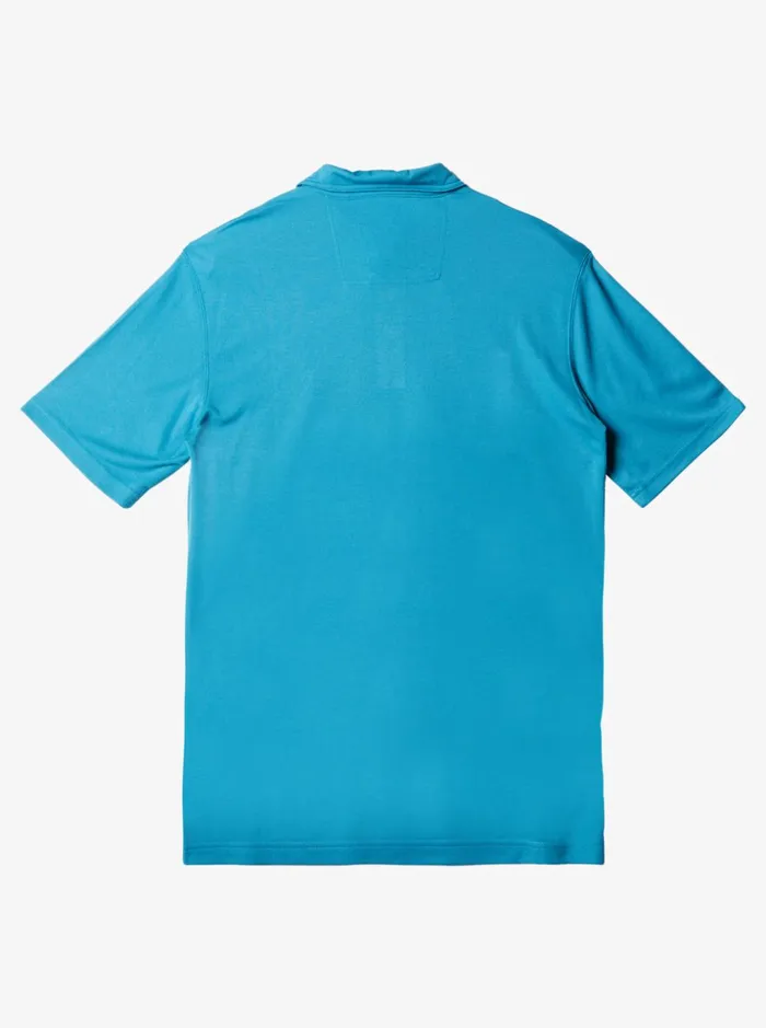 Men Quiksilver Shirts and Polos Waterman Waterpolo Short Sleeve Polo Shirt Sea Port Men Quiksilver Shirts and Polos Waterman Waterpolo Short Sleeve Polo Shirt Sea Port