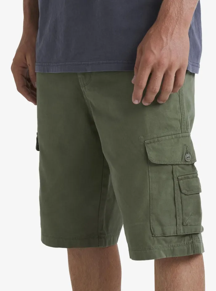 Men Quiksilver Shorts and Amphibians Crucial Battle Cargo Shorts For Men Four Leaf Clover Men Quiksilver Shorts and Amphibians Crucial Battle Cargo Shorts For Men Four Leaf Clover