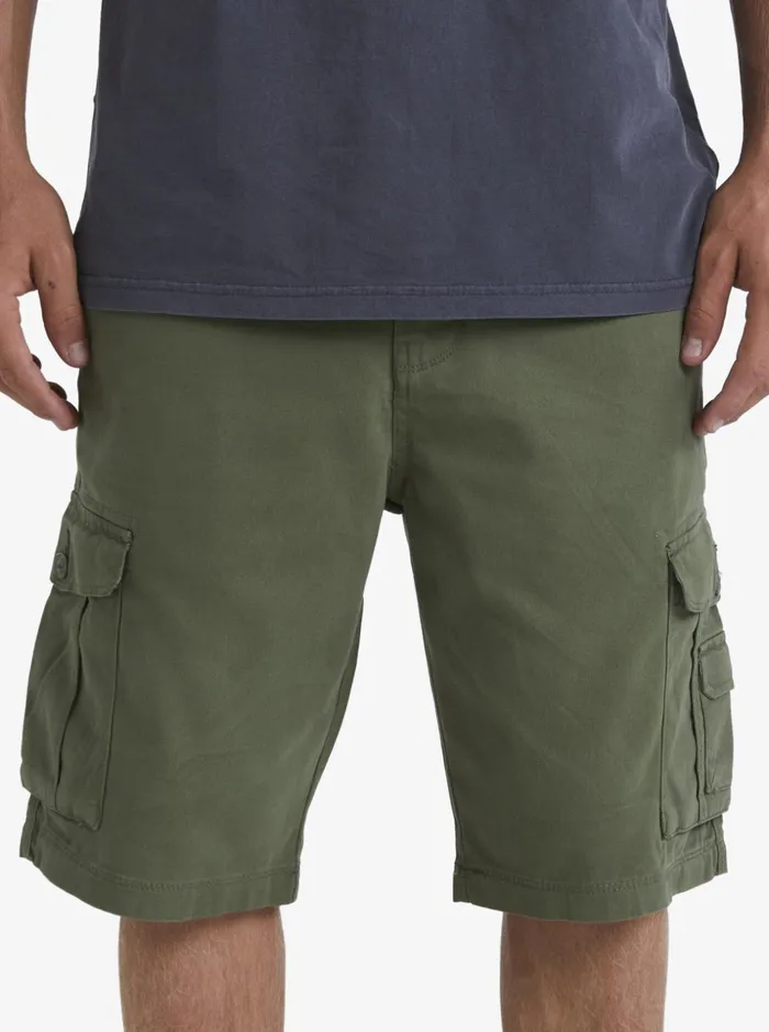 Men Quiksilver Shorts and Amphibians Crucial Battle Cargo Shorts For Men Four Leaf Clover Men Quiksilver Shorts and Amphibians Crucial Battle Cargo Shorts For Men Four Leaf Clover