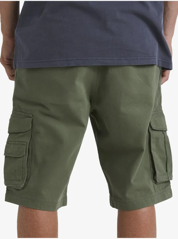 Men Quiksilver Shorts and Amphibians Crucial Battle Cargo Shorts For Men Four Leaf Clover Men Quiksilver Shorts and Amphibians Crucial Battle Cargo Shorts For Men Four Leaf Clover