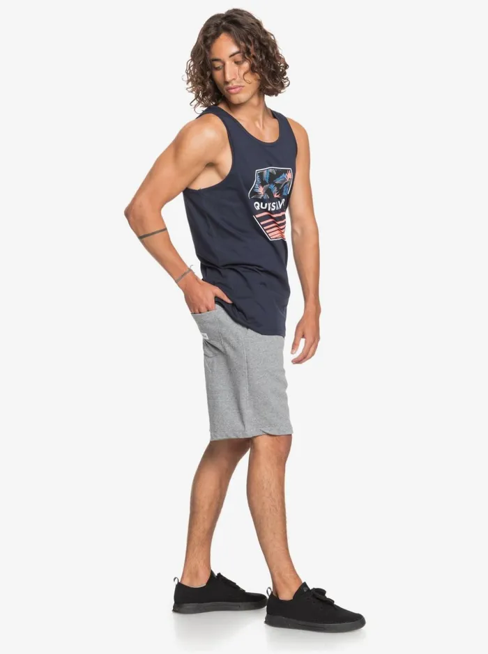 Men Quiksilver Shorts and Amphibians Essentials 19034 Organic Sweatshorts Light Grey Heather Men Quiksilver Shorts and Amphibians Essentials 19034 Organic Sweatshorts Light Grey Heather