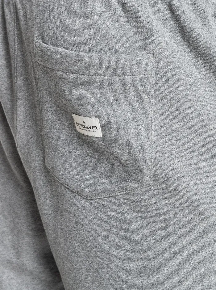 Men Quiksilver Shorts and Amphibians Essentials 19034 Organic Sweatshorts Light Grey Heather Men Quiksilver Shorts and Amphibians Essentials 19034 Organic Sweatshorts Light Grey Heather