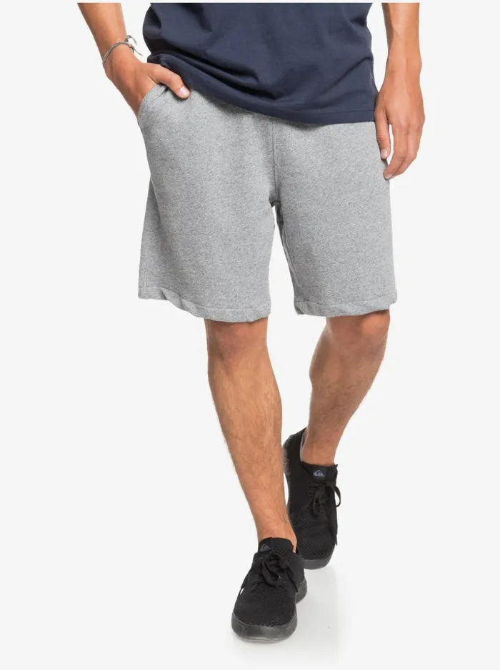 Men Quiksilver Shorts and Amphibians Essentials 19034 Organic Sweatshorts Light Grey Heather Men Quiksilver Shorts and Amphibians Essentials 19034 Organic Sweatshorts Light Grey Heather