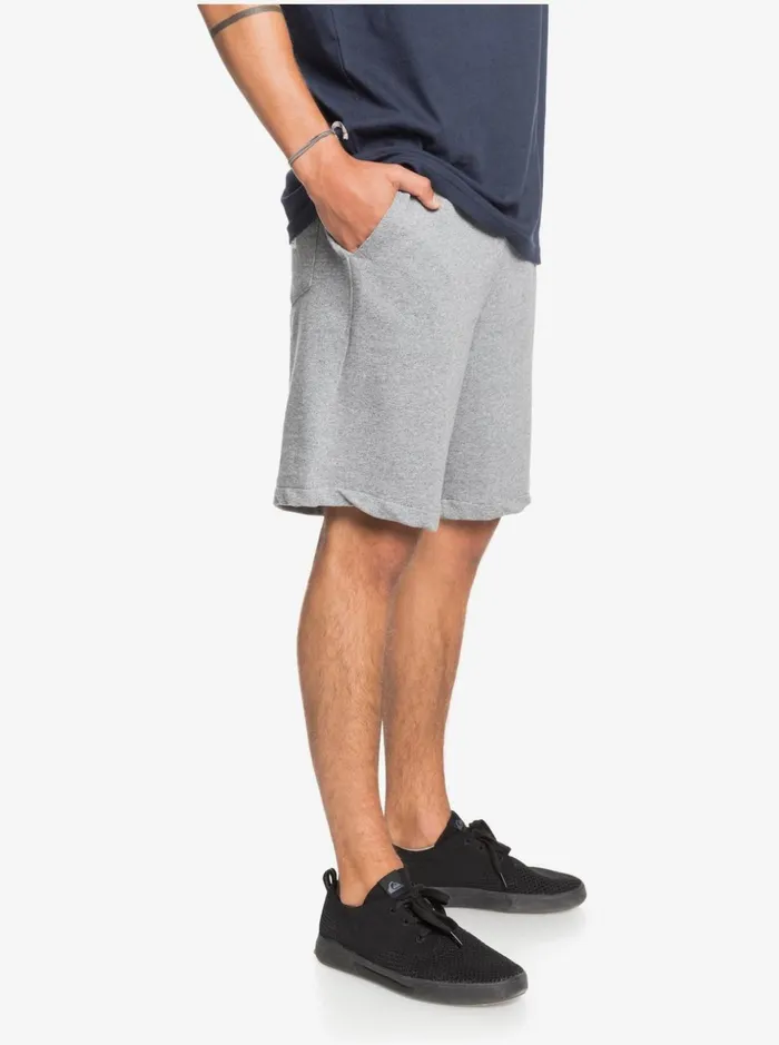 Men Quiksilver Shorts and Amphibians Essentials 19034 Organic Sweatshorts Light Grey Heather Men Quiksilver Shorts and Amphibians Essentials 19034 Organic Sweatshorts Light Grey Heather
