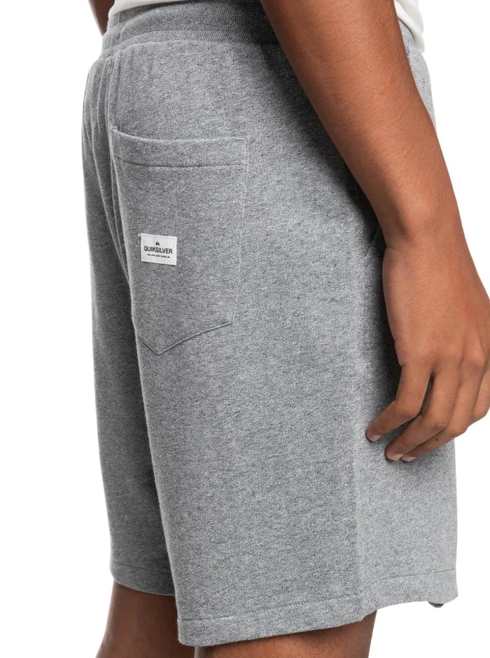 Men Quiksilver Shorts and Amphibians Essentials 19034 Organic Sweatshorts Light Grey Heather Men Quiksilver Shorts and Amphibians Essentials 19034 Organic Sweatshorts Light Grey Heather