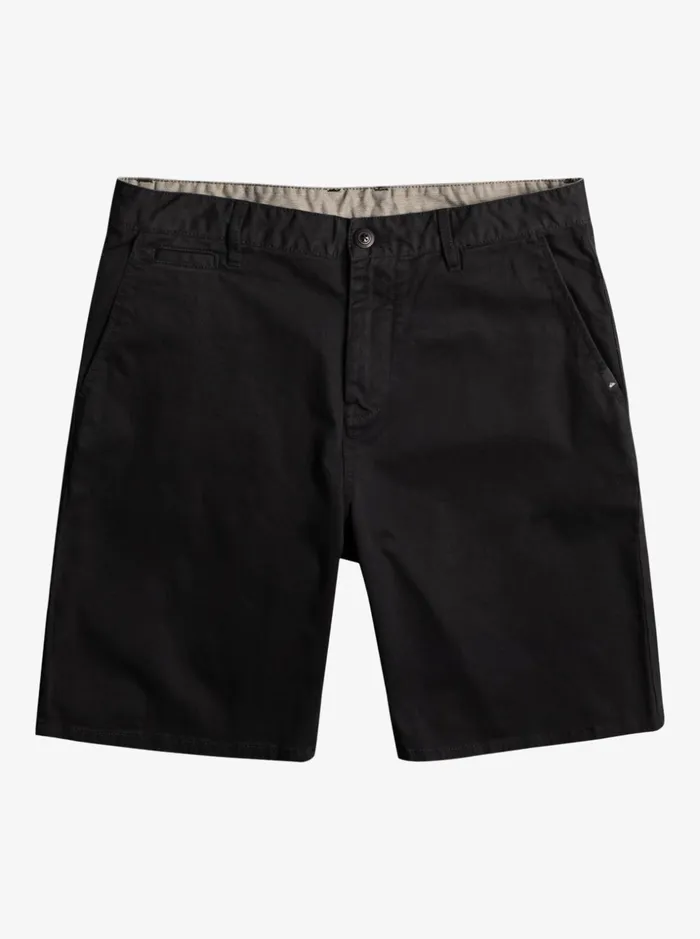 Men Quiksilver Shorts and Amphibians Everyday Union Stretch Chino 20034 Shorts Black