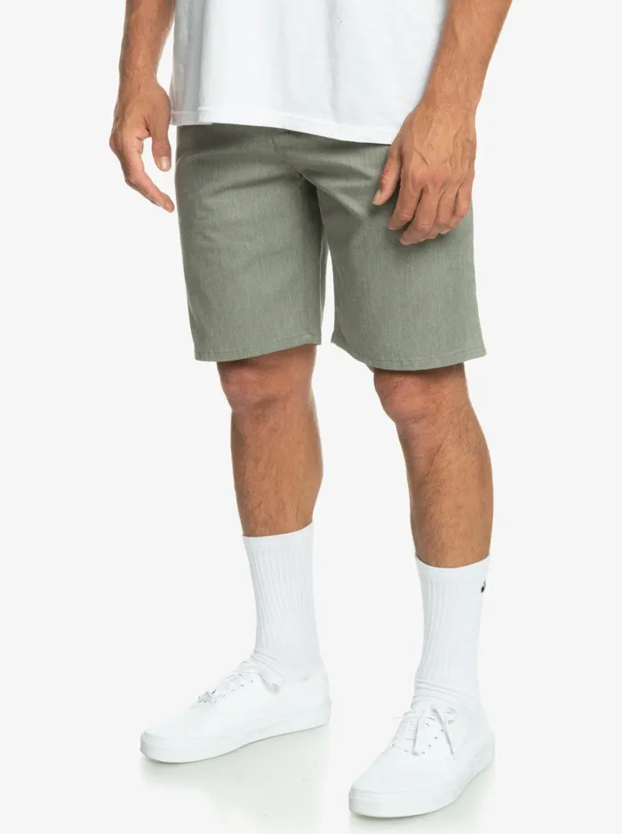 Men Quiksilver Shorts and Amphibians Everyday Union Stretch Chino 20034 Shorts Light Grey Heather Men Quiksilver Shorts and Amphibians Everyday Union Stretch Chino 20034 Shorts Light Grey Heather
