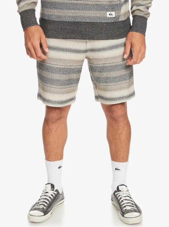 Men Quiksilver Shorts and Amphibians Great Otway Sweat Shorts Tarmac Great Otway
