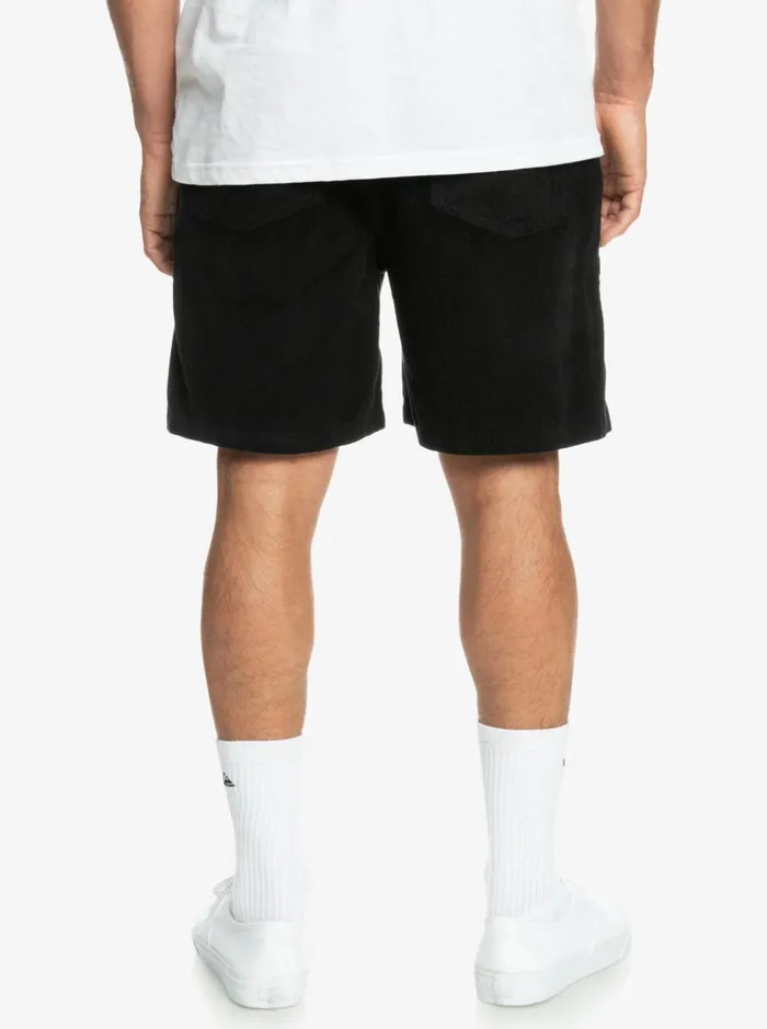 Men Quiksilver Shorts and Amphibians Taxer Cord Shorts Black Men Quiksilver Shorts and Amphibians Taxer Cord Shorts Black