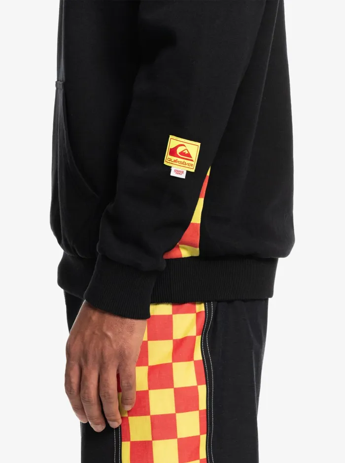 Men Quiksilver Sweatshirts and Hoodies Quiksilver X Stranger Things Surfer Boy Hoodie Black Men Quiksilver Sweatshirts and Hoodies Quiksilver X Stranger Things Surfer Boy Hoodie Black