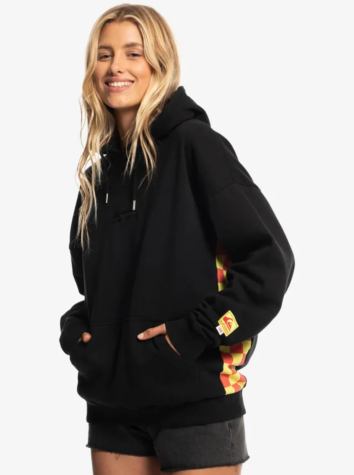 Men Quiksilver Sweatshirts and Hoodies Quiksilver X Stranger Things Surfer Boy Hoodie Black Men Quiksilver Sweatshirts and Hoodies Quiksilver X Stranger Things Surfer Boy Hoodie Black