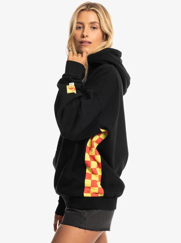 Men Quiksilver Sweatshirts and Hoodies Quiksilver X Stranger Things Surfer Boy Hoodie Black Men Quiksilver Sweatshirts and Hoodies Quiksilver X Stranger Things Surfer Boy Hoodie Black