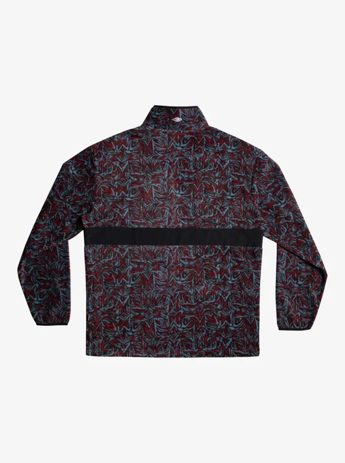 Men Quiksilver Sweatshirts and Hoodies Saturn Half Zip Fleece Provencial Blue Saturn Men Quiksilver Sweatshirts and Hoodies Saturn Half Zip Fleece Provencial Blue Saturn