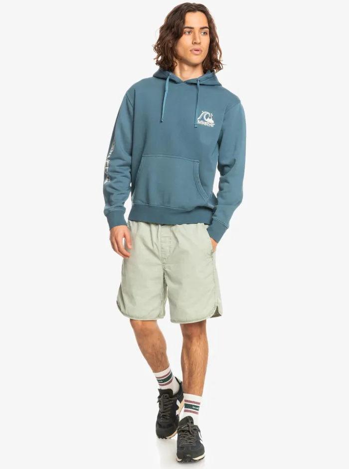 Men Quiksilver Sweatshirts and Hoodies Sweet As Slab Fleece Top Provencial Men Quiksilver Sweatshirts and Hoodies Sweet As Slab Fleece Top Provencial