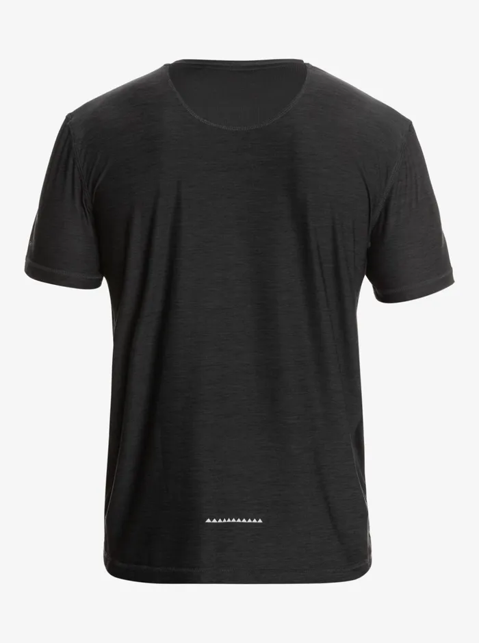 Men Quiksilver Tees Coast Runner TShirt Phantom Heather Men Quiksilver Tees Coast Runner TShirt Phantom Heather