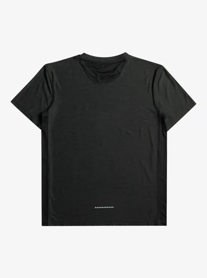 Men Quiksilver Tees Coast Runner TShirt Phantom Heather Men Quiksilver Tees Coast Runner TShirt Phantom Heather