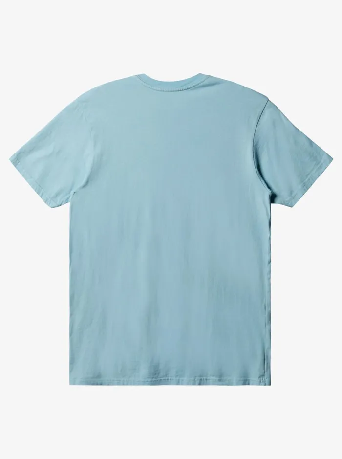 Men Quiksilver Tees Everyday Pocket TShirt Beach Glass Men Quiksilver Tees Everyday Pocket TShirt Beach Glass