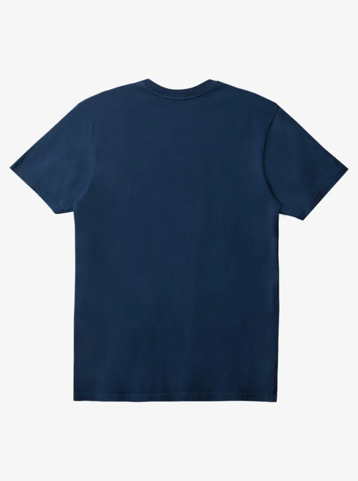 Men Quiksilver Tees Everyday Pocket TShirt Midnight Navy Men Quiksilver Tees Everyday Pocket TShirt Midnight Navy