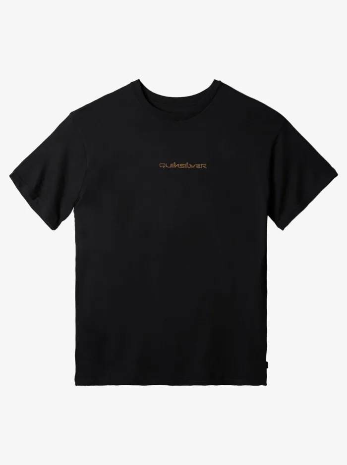 Men Quiksilver Tees Mikey Wright TShirt Black