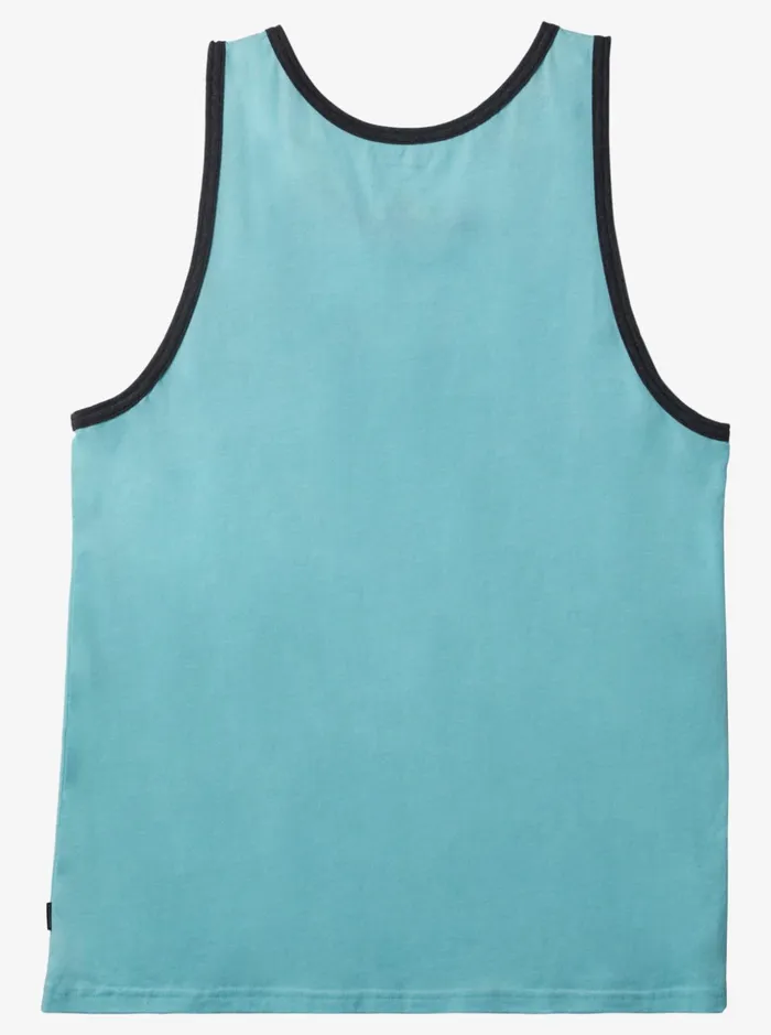 Men Quiksilver Tees Omni Pocket Tank Tshirt Angel Blue Heather Men Quiksilver Tees Omni Pocket Tank Tshirt Angel Blue Heather