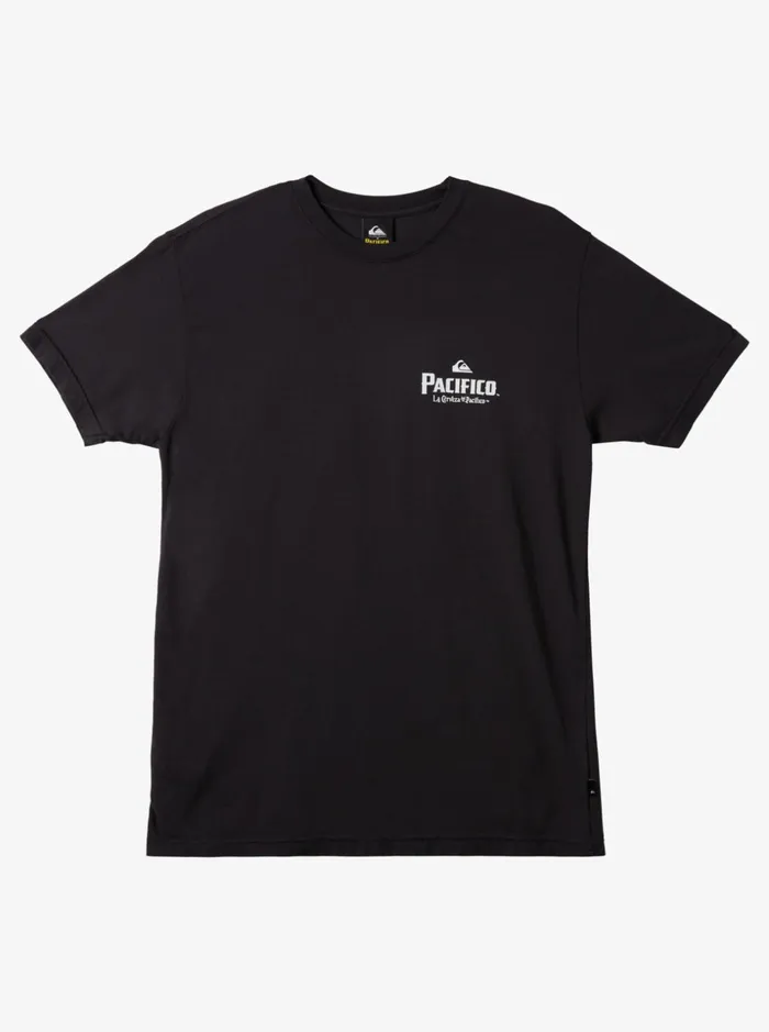 Men Quiksilver Tees Quiksilver X Pacifico Scenic Vibes TShirt Tarmac