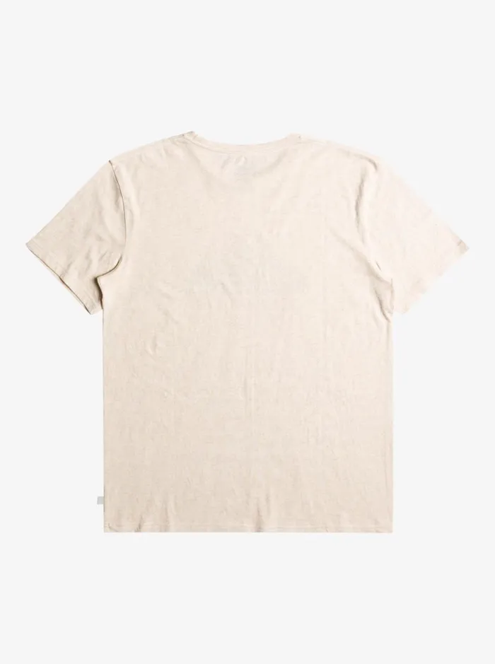 Men Quiksilver Tees Scenic Recovery TShirt Birch Heather Men Quiksilver Tees Scenic Recovery TShirt Birch Heather