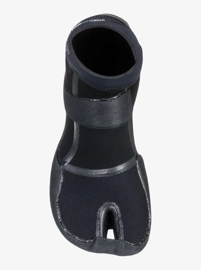 Men Quiksilver Wetsuits 3mm Marathon Sessions Split Toe Wetsuit Boots Black Men Quiksilver Wetsuits 3mm Marathon Sessions Split Toe Wetsuit Boots Black