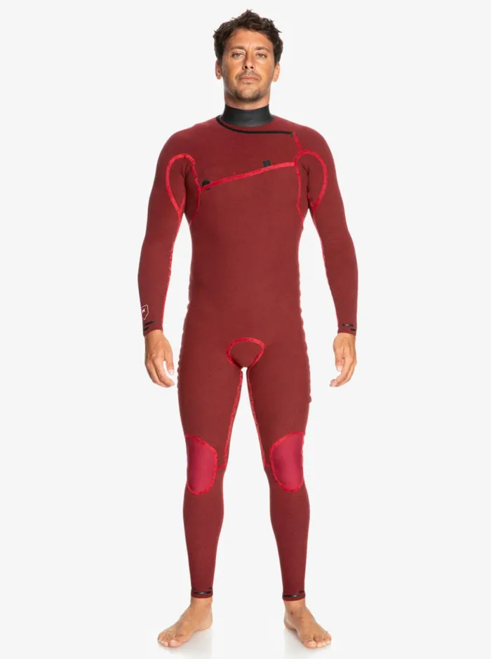 Men Quiksilver Wetsuits 43 Highline Chest Zip Wetsuit Black Men Quiksilver Wetsuits 43 Highline Chest Zip Wetsuit Black