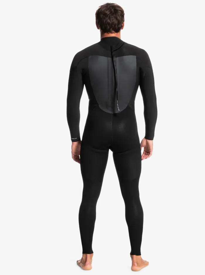 Men Quiksilver Wetsuits 543mm Prologue Back Zip Wetsuit Black Men Quiksilver Wetsuits 543mm Prologue Back Zip Wetsuit Black